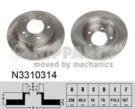 Brake Disc (N3310314)