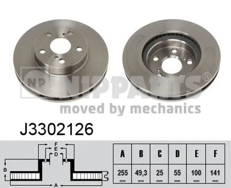 Brake Disc (J3302126)