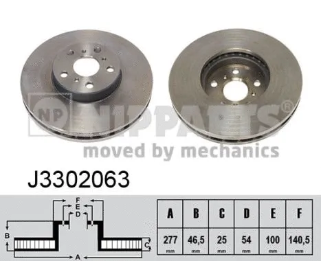 Brake Disc (J3302063)