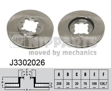 Brake Disc (J3302026)