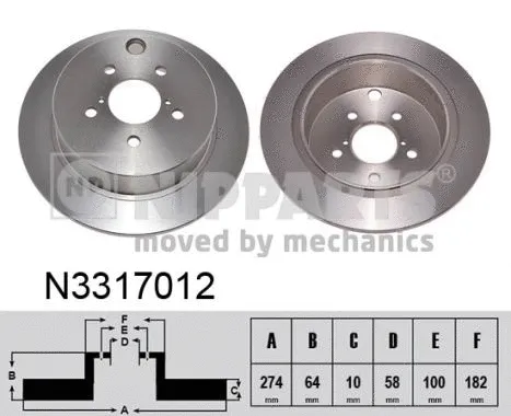 Brake Disc (N3317012)