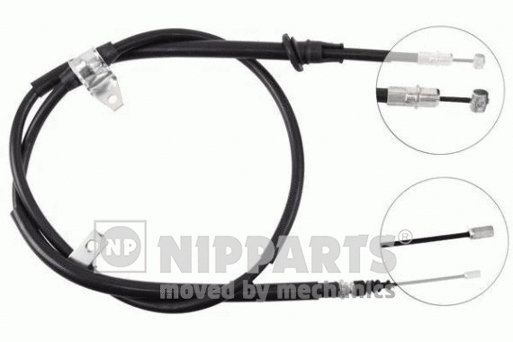 Cable Pull, parking brake (J14228)