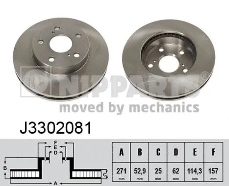 Brake Disc (J3302081)