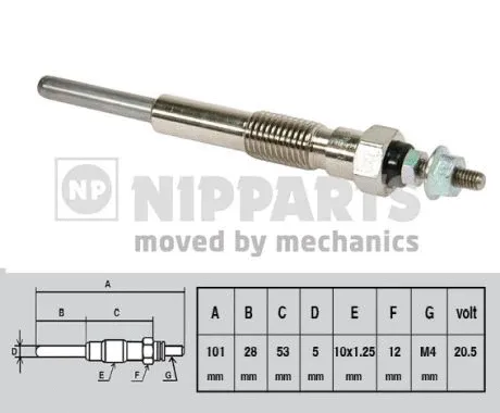 Glow Plug (J5712002)