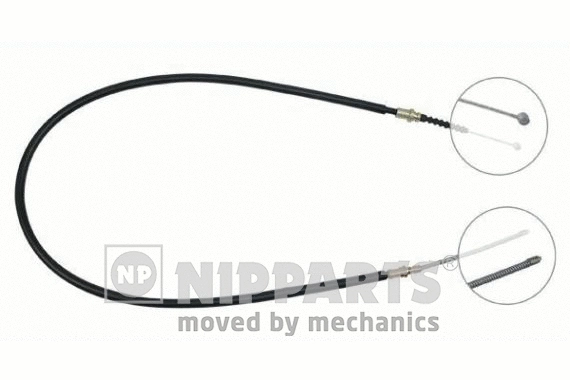 Cable Pull, parking brake (J14267)