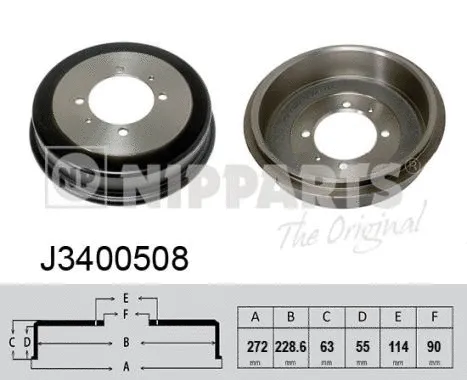 Brake Drum (J3400508)