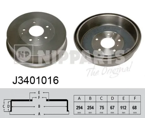 Brake Drum (J3401016)