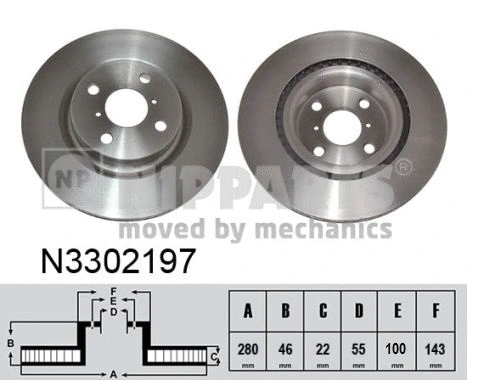 Brake Disc (N3302197)