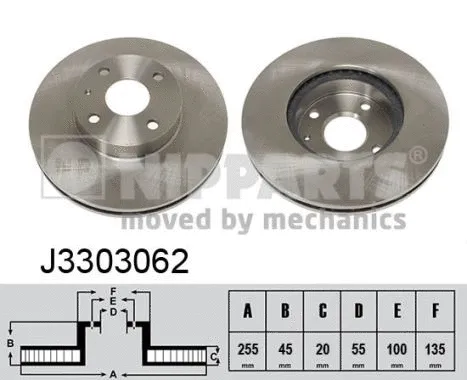 Brake Disc (J3303062)