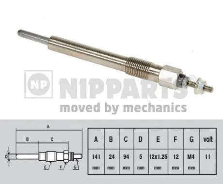 Glow Plug (J5719006)