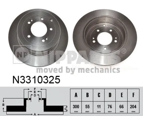 Brake Disc (N3310325)