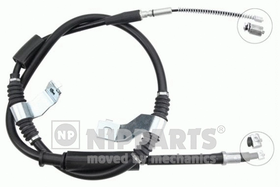 Cable Pull, parking brake (J17047)