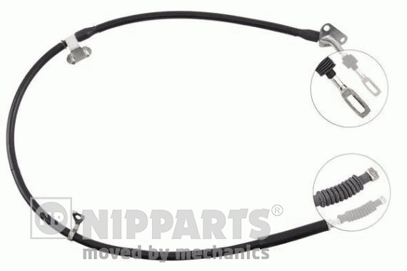 Cable Pull, parking brake (J11087)
