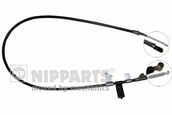 Cable Pull, parking brake (J11747)