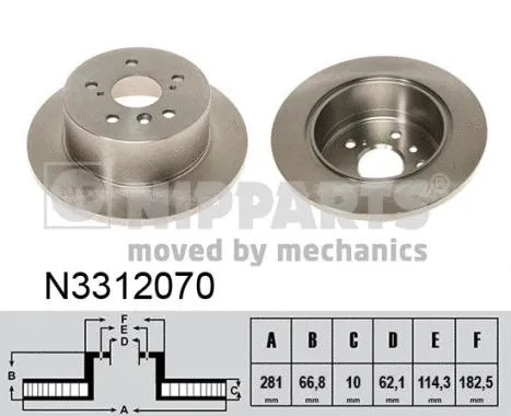 Brake Disc (N3312070)