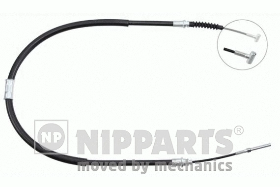 Cable Pull, parking brake (J12052)
