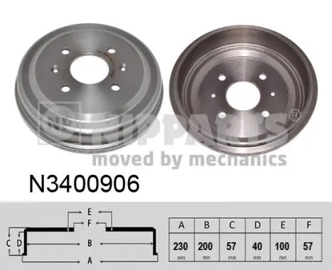 Brake Drum (N3400906)