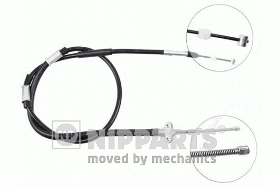 Cable Pull, parking brake (J12807)
