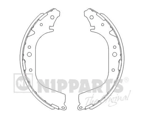Brake Shoe Set (J3501040)
