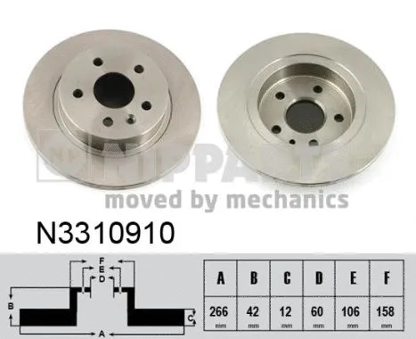Brake Disc (N3310910)