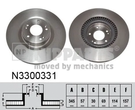 Brake Disc (N3300331)