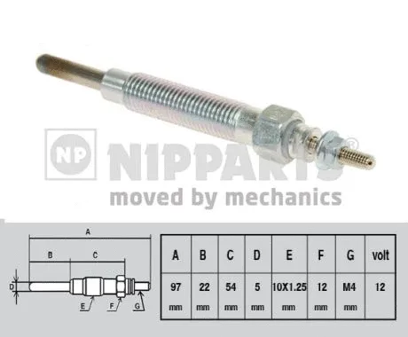 Glow Plug (J5710500)