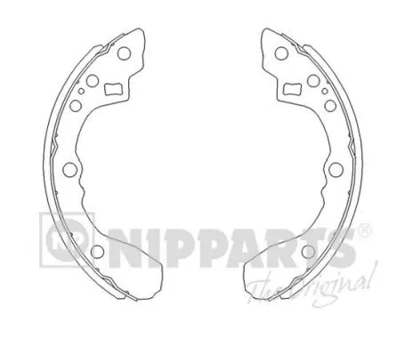 Brake Shoe Set (J3500308)