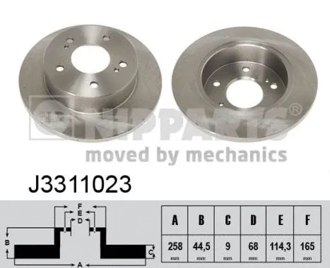 Brake Disc (J3311023)