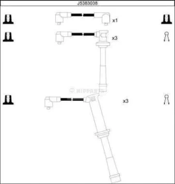 Ignition Cable Kit (J5383038)
