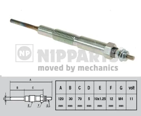 Glow Plug (J5713010)