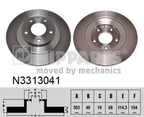 Brake Disc (N3313041)
