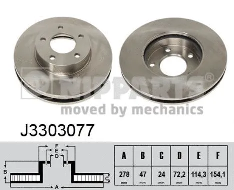Brake Disc (J3303077)