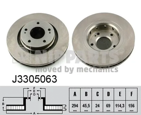 Brake Disc (J3305063)