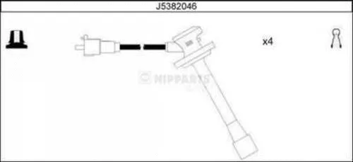 Ignition Cable Kit (J5382046)