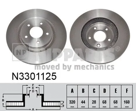 Brake Disc (N3301125)