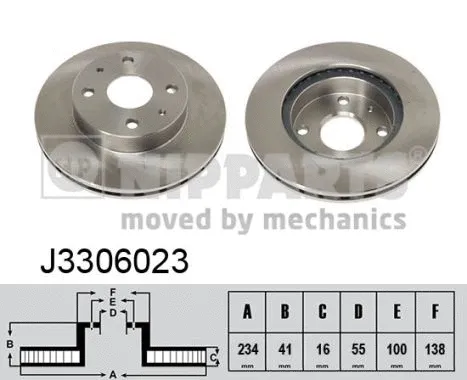 Brake Disc (J3306023)