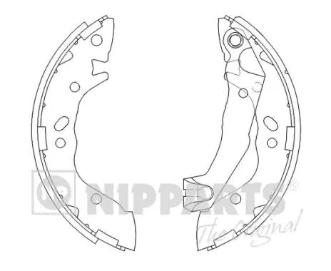 Brake Shoe Set (J3500509)
