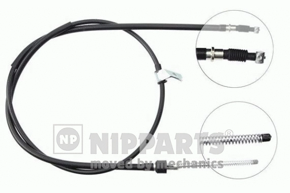 Cable Pull, parking brake (J16807)