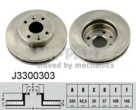 Brake Disc (J3300303)
