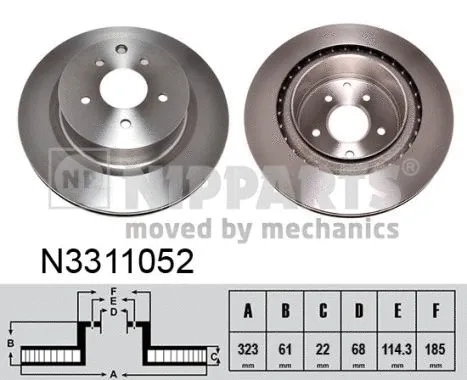 Brake Disc (N3311052)