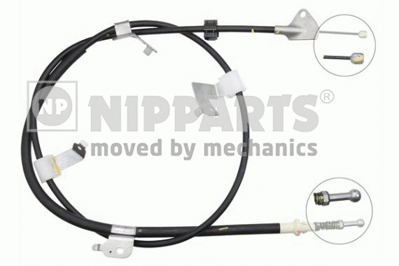 Cable Pull, parking brake (J12069)