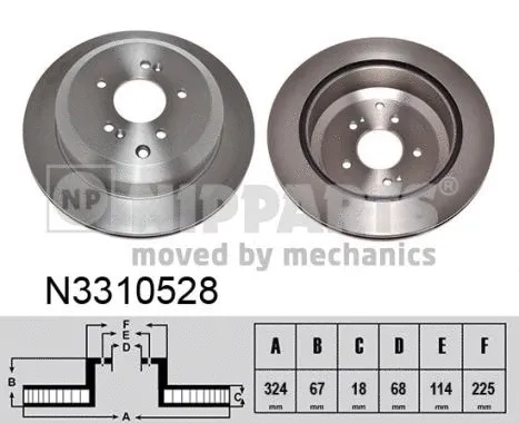 Brake Disc (N3310528)