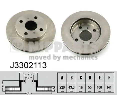 Brake Disc (J3302113)