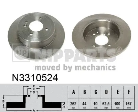 Brake Disc (N3310524)