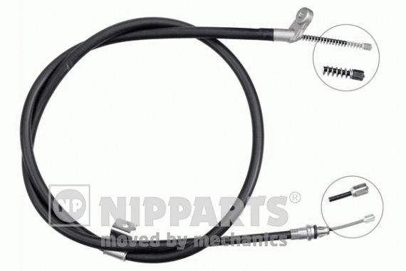 Cable Pull, parking brake (J17290)