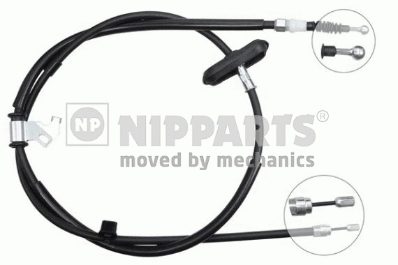 Cable Pull, parking brake (J12060)