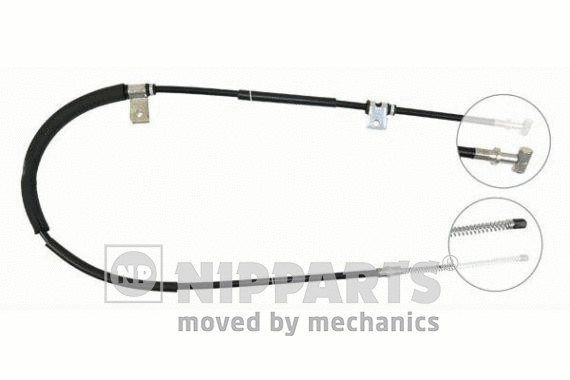 Cable Pull, parking brake (J19677)