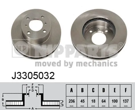 Brake Disc (J3305032)