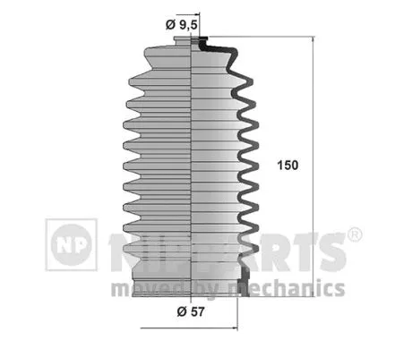 Bellow Kit, steering (J2842000)