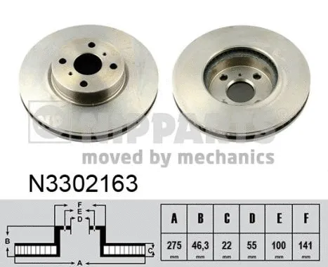 Brake Disc (N3302163)